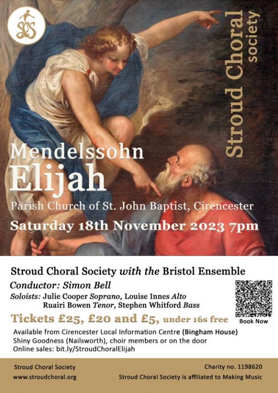 Autumn Concert Mendelssohn's Elijah